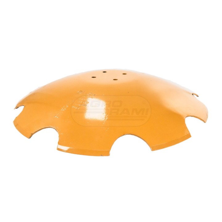 Talerz: 560x4 mm 4 otwory uzębiony STAL BOROWA 9988175 HOXSO