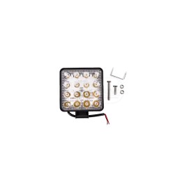 Lampa robocza kwadratowa LED 10-30V 16x3 LED BLW010/20