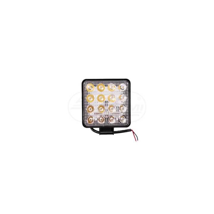 Lampa robocza kwadratowa LED 10-30V 16x3 LED BLW010/20