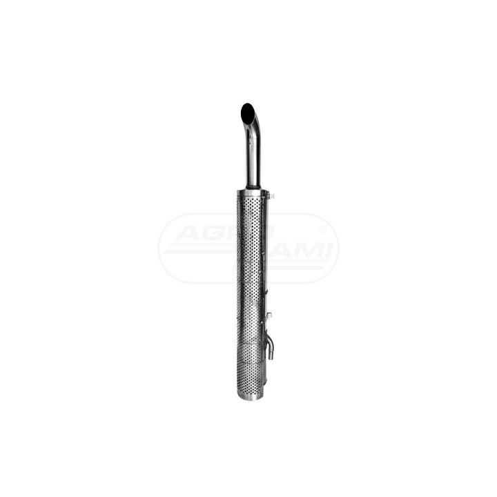 Tłumik wydechowy z osłoną .kpl stal nierdzewna inox 87311110 , 87396433 POWER SILENCER
