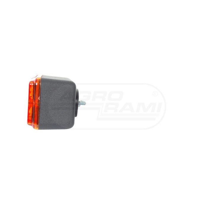 Lampa zespolona tylna, 12V-24V + przewody 200cm YLY-S 4x0,75mm2, diody 487, W072UD WAŚ