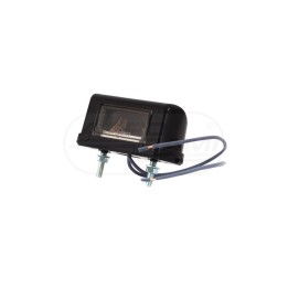 Lampa oświetlenia tablicy rejestracyjnej, jednofunkcyjna + przewody 17cm LgY-S 0,75mm2 343, W52Ż WAŚ