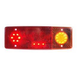 Lampa zespolona tylna prawa, 12V-24V + przewody 200cm YLY-S 4x0,75mm2, diody 480, WE549DP WAŚ
