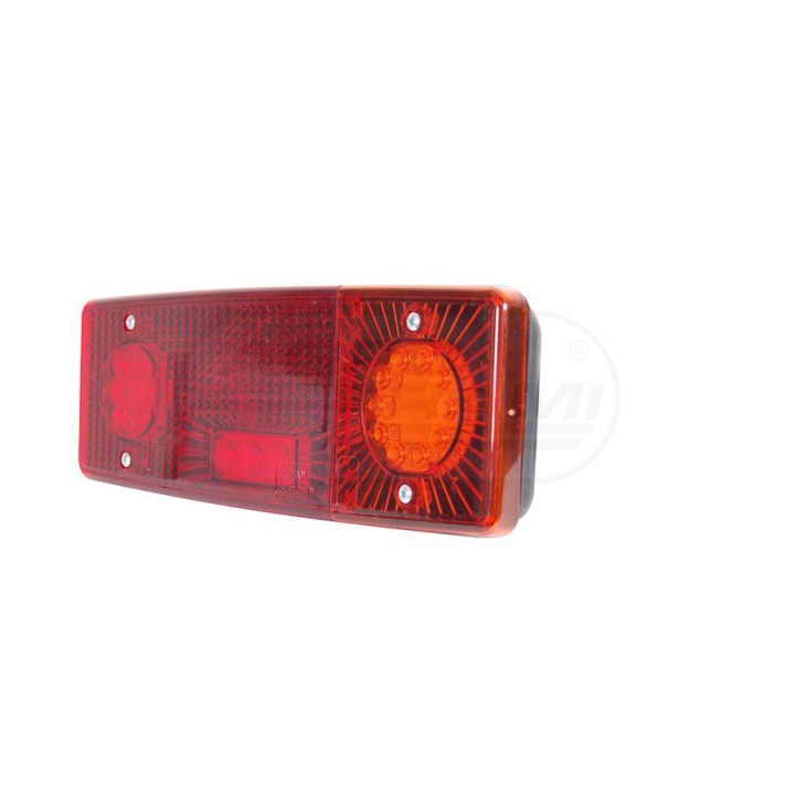 Lampa zespolona tylna prawa, 12V-24V + przewody 200cm YLY-S 4x0,75mm2, diody 480, WE549DP WAŚ