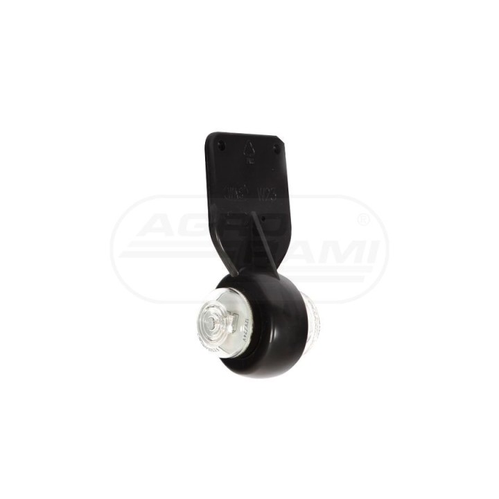 Lampa zespolona obrysowa przednio-tylna, 12V-24V + przewody 35cm LgY-S 0,75mm2, diody 125, W23 WAŚ