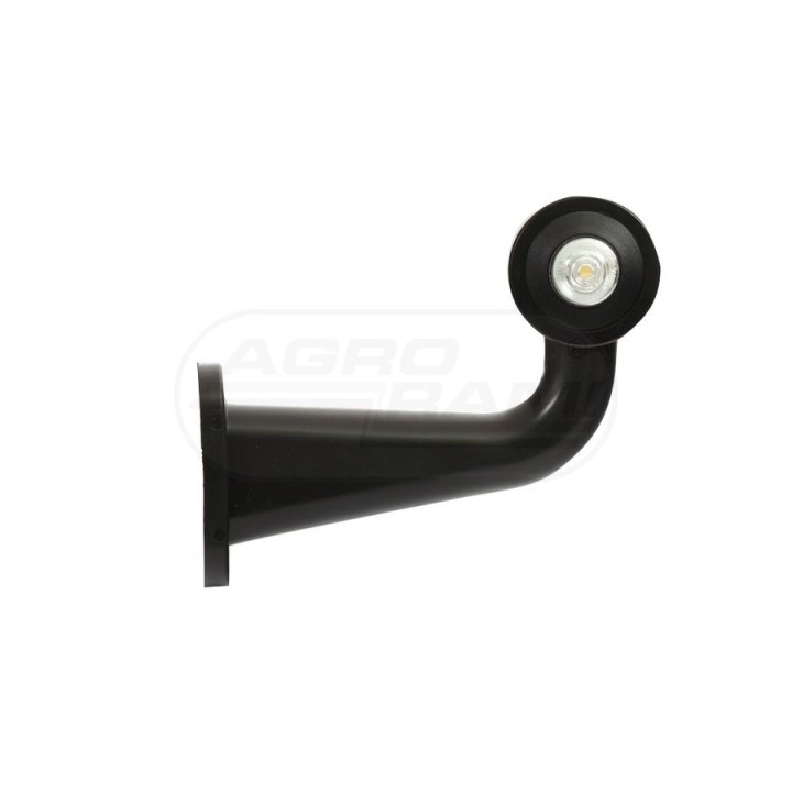 Lampa zespolona obrysowa przednio-tylna lewa, 12V-24V + przewody 18cm LgY-S 0,75mm2, diody 138L, W21.5 WAŚ