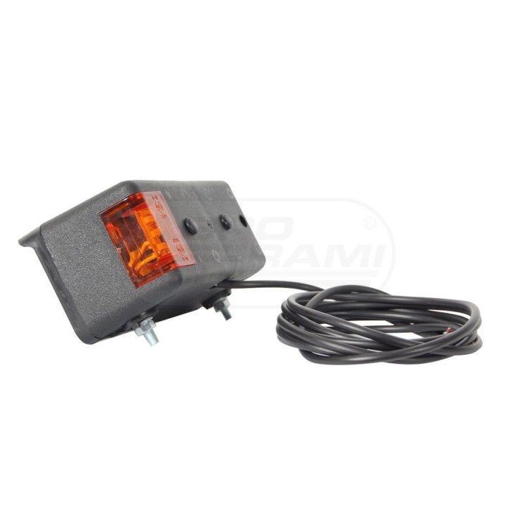 Lampa zespolona przednia prawa, 12V-24V+ przewody 185cm YLY-S 4x0,75mm2, diody 491, W07DP WAŚ