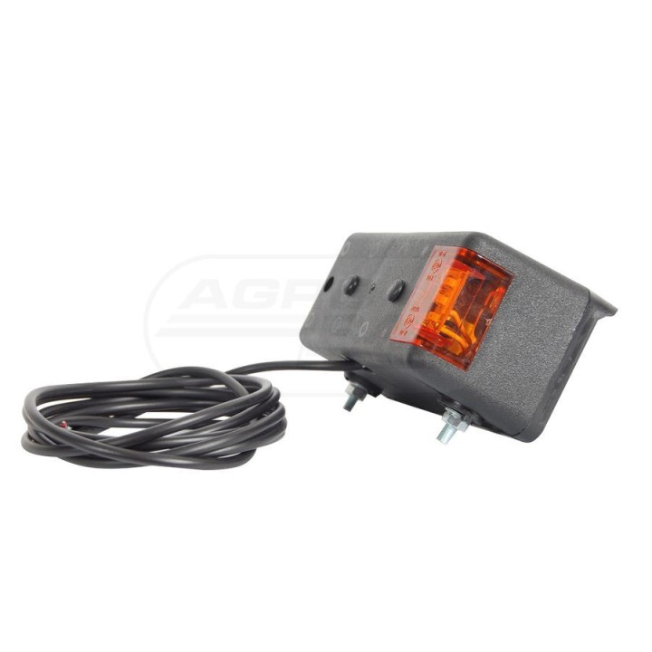 Lampa zespolona przednia lewa, 12V-24V + przewody 185cm YLY-S 4x0,75mm2, diody 489, W06DL WAŚ