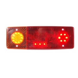 Lampa zespolona tylna lewa, 12V-24V + przewody 200cm YLY-S 4x0,75mm2, diody 479, WE549DL WAŚ