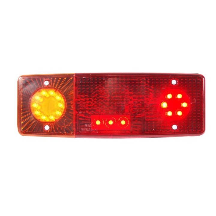 Lampa zespolona tylna lewa, 12V-24V + przewody 200cm YLY-S 4x0,75mm2, diody 479, WE549DL WAŚ