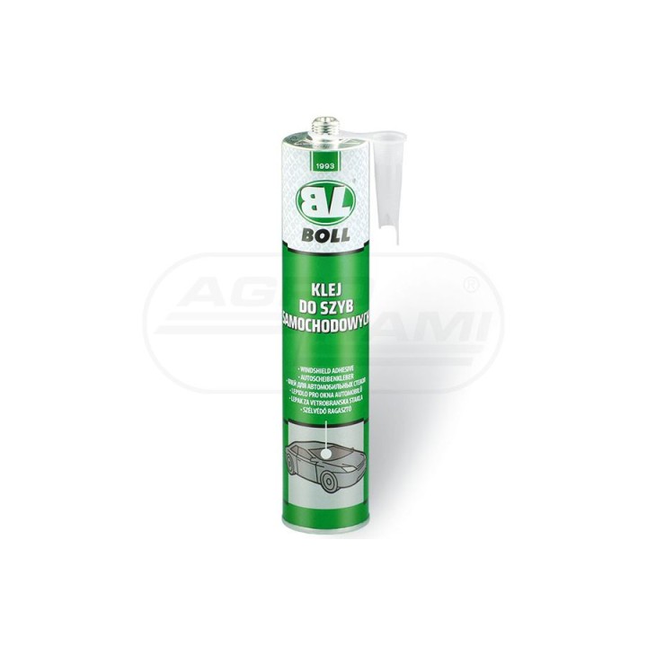 Klej do szyb samochodowych czarny 310ml BOLL 007004
