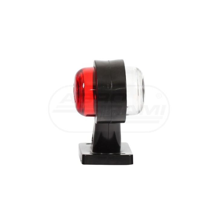 Lampa zespolona obrysowa przednio-tylna, 12V-24V + przewody 12cm LgY-S 0,75mm2 267, W21.7Ż JK 1.6 PRODUKT POLSKI
