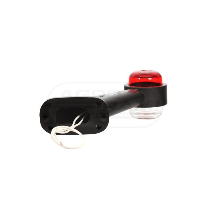 Lampa zespolona obrysowa przednio-tylna, 12V-24V + przewody 25cm LgY-S 0,75mm2 263, W21.3Ż JK 1.2 PRODUKT POLSKI