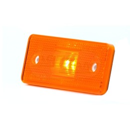 Lampa zespolona pozycyjna boczna, 12V-24V + przewody 22cm LgY-S 0,75mm2, diody 101P, W17D WAŚ