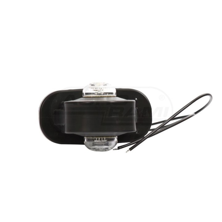 Lampa zespolona obrysowa przednio-tylna prawa, 12V-24V + przewody 33cm LgY-S 0,75mm2, diody 137P, W21.4 WAŚ