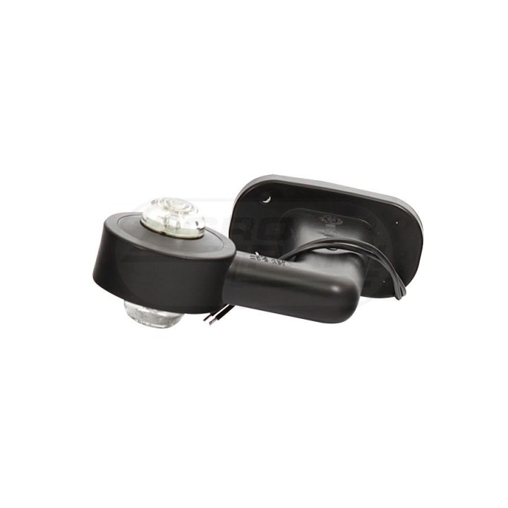 Lampa zespolona obrysowa przednio-tylna lewa, 12V-24V + przewody 23cm LgY-S 0,75mm2, diody 135L, W21.2 WAŚ