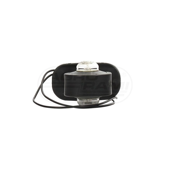 Lampa zespolona obrysowa przednio-tylna prawa, 12V-24V + przewody 32cm LgY-S 0,75mm2, diody 134P, W21.1 WAŚ