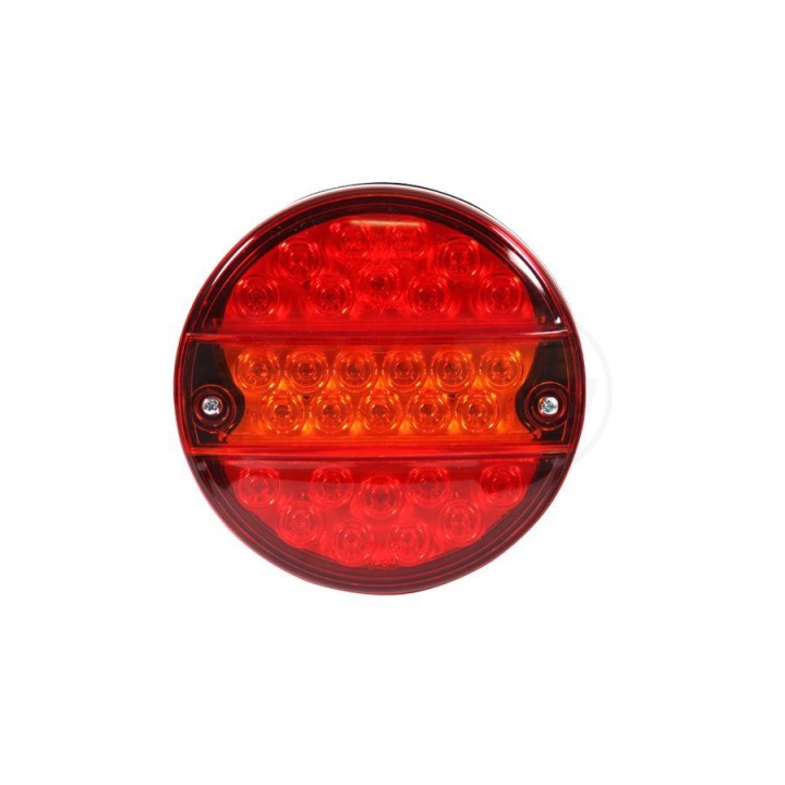 Lampa zespolona tylna, 12V-24V + przewody 200cm YLY-S 4x0,75mm2, diody 288, W19D WAŚ