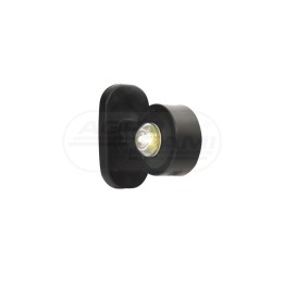 Lampa zespolona obrysowa przednio-tylna lewa, 12V-24V + przewody 32cm LgY-S 0,75mm2, diody 134L, W21.1 WAŚ