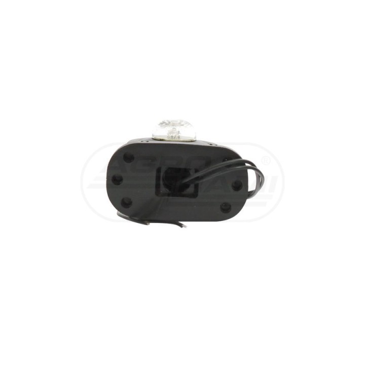 Lampa zespolona obrysowa przednio-tylna lewa, 12V-24V + przewody 32cm LgY-S 0,75mm2, diody 134L, W21.1 WAŚ