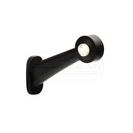 Lampa zespolona obrysowa przednio-tylna lewa, 12V-24V + przewody 21cm LgY-S 0,75mm2, diody 136L, W21.3 WAŚ