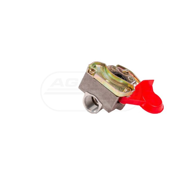 Złącze pnematyczne czerwone M22X1,5 70/7633-5 MIĘKIE  AUTOMAT.