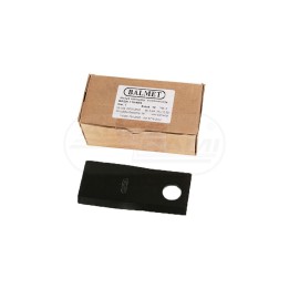 Nożyk kosiarki SAMASZ 115x49x4 fi19mm - paczka 25 sztuk RS 115 L GERPOL
