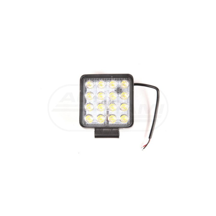 Lampa robocza kwadratowa z soczewką rozproszoną LED 10-30 V TT TECHNOLOGY TT.13208