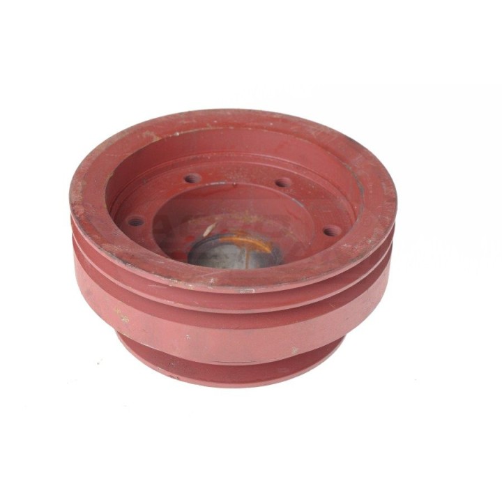 Koło pasowe wału C-385 4cyl. fi 42mm 4 paski 83003504 PRODUKT POLSKI