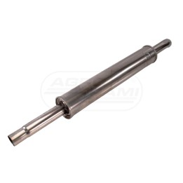 Tłumik okrągły gięty  wylot INOX 46414000 INOX  , 95363 POWER SILENCER