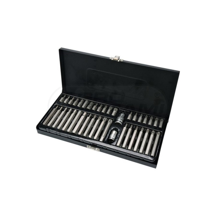 Zestaw końcówki wkrętakowe HEX, TORX, SPLINE YATO 40 elementów BIT-40 YT0400