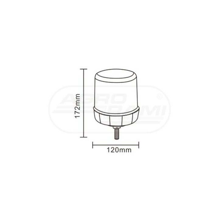 Lampa błyskowa LED 12-24V ALR0009