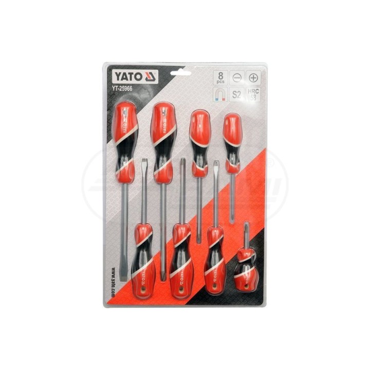 Zestaw wkrętaków YATO 8 elementowy YT-2784 / YT25966