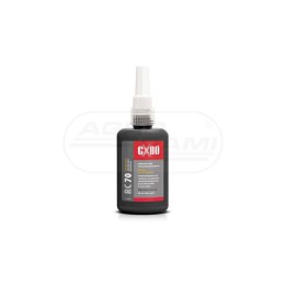 Klej wysokotemperaturowy zielony (niskowytrzymały) CX80 50 ml RC 70 50ml.