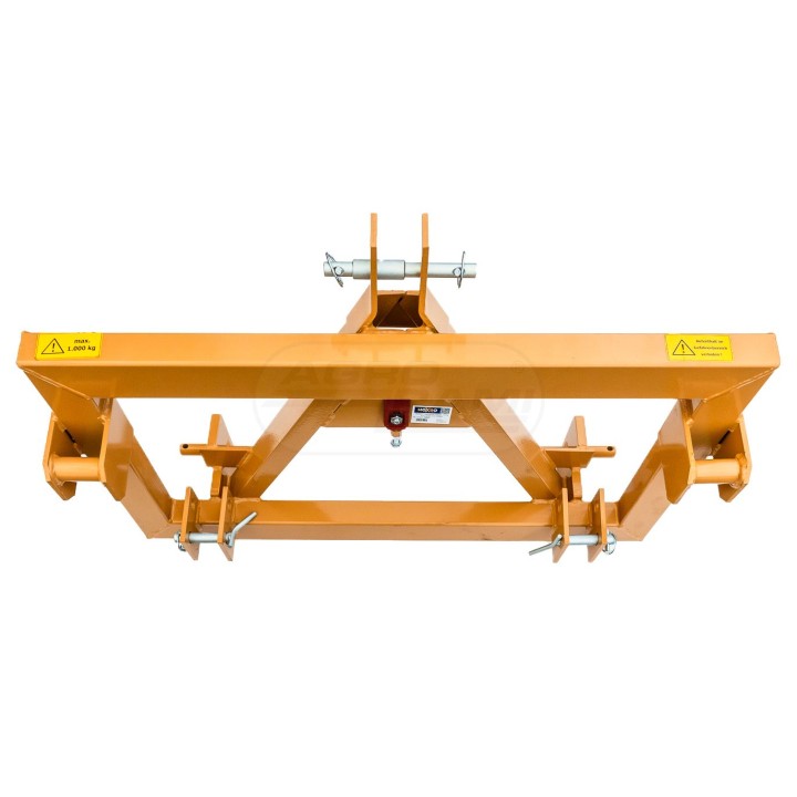 Trójpunktowy adapter, norma Euro ramka TUZ 1000kg 9988122 HOXSO