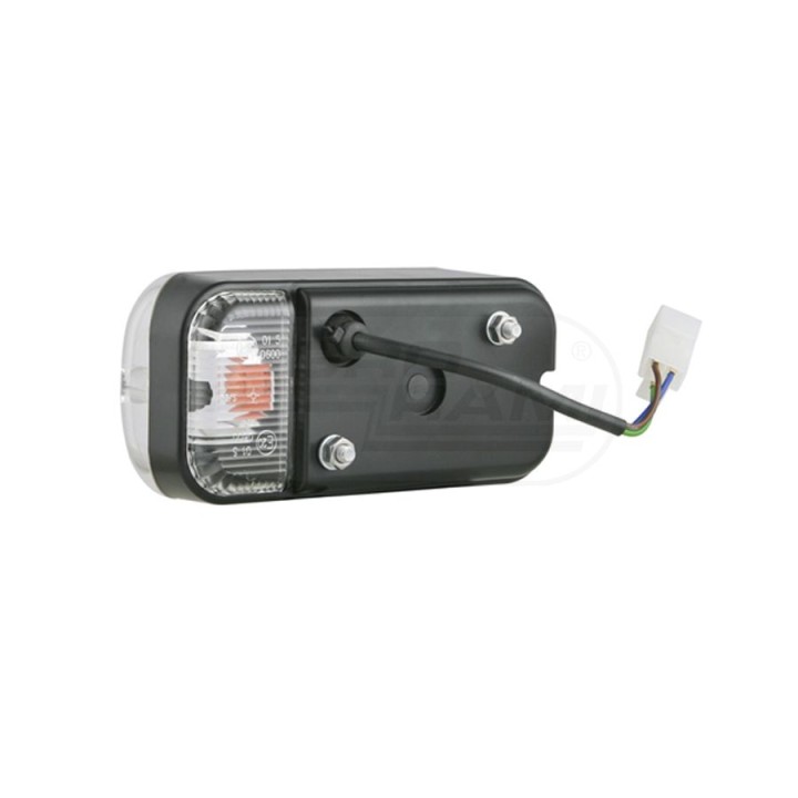 Lampa przednia światło pozycyjne, kierunkowskaz przednio-boczny LA5.39801 L WESEM