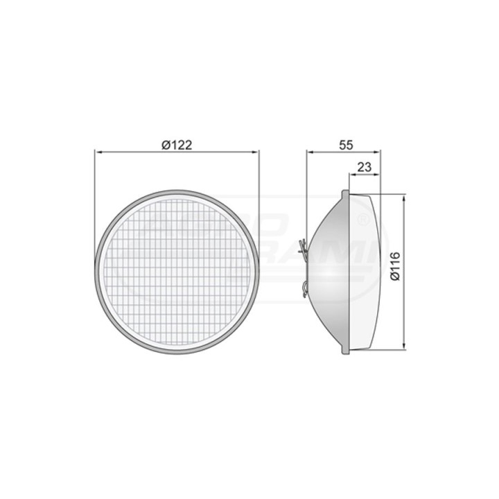 Lampa robocza LOR8.42900 WESEM