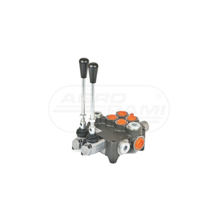 Rozdzielacz  2  sekcyjny  AKR2/80 P80A1A1GK2