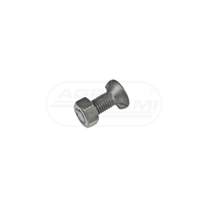 ŚRUBA Z NAKRĘTKĄ M12X35 12.9 (DWUNOSKOWA) PREMIUM 105912, DIN 11014, DIN11014, 546100V