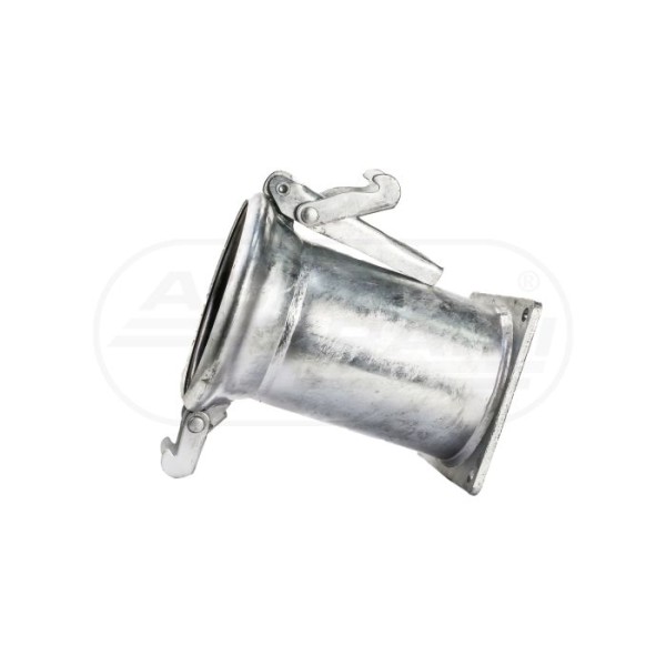 Złącze z kołnierzem czworokątnym - Żeńska 6 (150mm) x (150mm)