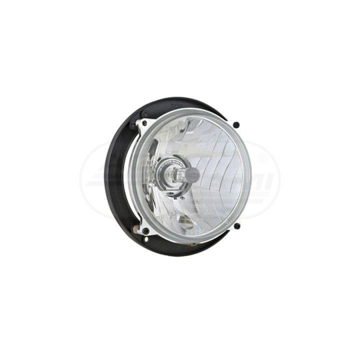 Reflektor przedni 12V typu H4/R2, żarówka H4 12V, uszczelka żar., płyta montażowa PES3.42200 WESEM