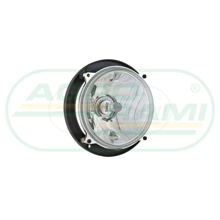 Reflektor przedni 12V typu H4/R2, żarówka H4 12V, uszczelka żar., płyta montażowa PES3.42200 WESEM