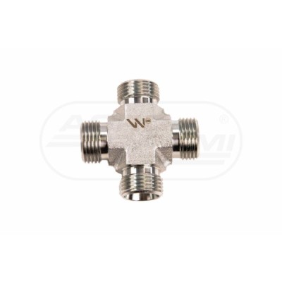 Czwórnik hydrauliczny BBB M18x1.5 12L WARYŃSKI