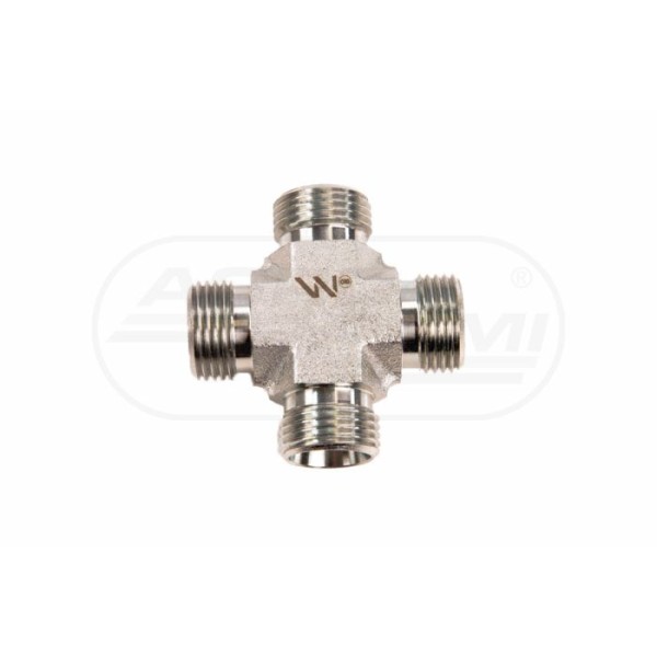 Czwórnik hydrauliczny BBB M18x1.5 12L WARYŃSKI