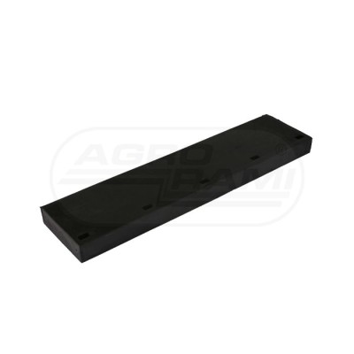 Lemiesz gumowy 735x175x50