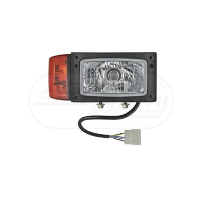 Reflektor przedni H-4 PRAWY