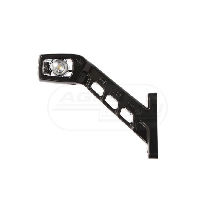 Lampa zespolona obrysowa przednio-tylna i pozycyjna boczna lewa, 12V-24V + 21cm LgY-S 0,75mm2, diody 238L, W48 WAŚ