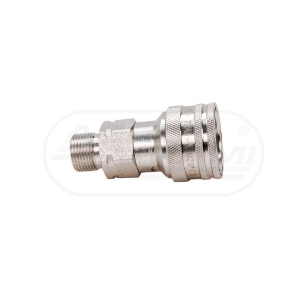 Szybkozłącze hydrauliczne gniazdo M20x1,5 gwint zewnętrzny EURO (ISO 7241-A)