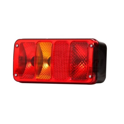 Lampa zespolona tylna z urządzeniem odblaskowym, 12V-24V