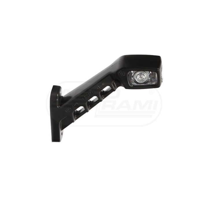 Lampa zespolona obrysowa przednio-tylna i pozycyjna boczna prawa, 12V-24V + przewody 21cm LgY-S 0,75mm2, diody 238P, W48 WAŚ